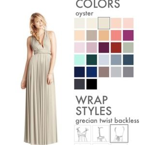 Two Birds Classic Gown (oyster)
